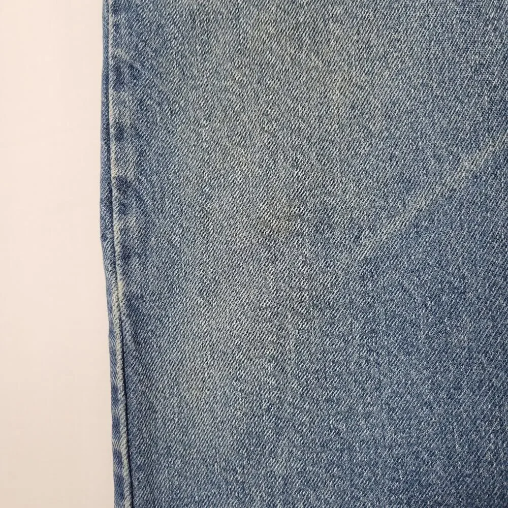 Vintage Levi's 505 Classic Straight Leg Orange Tab Jeans men's size 38x34, 1993